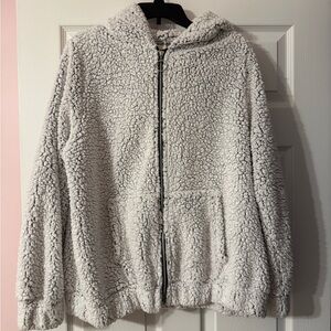 Cozy Sherpa Zip-Up Hoodie